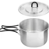 Tatonka Kettle II 1.0L Pot van roestvrij staal