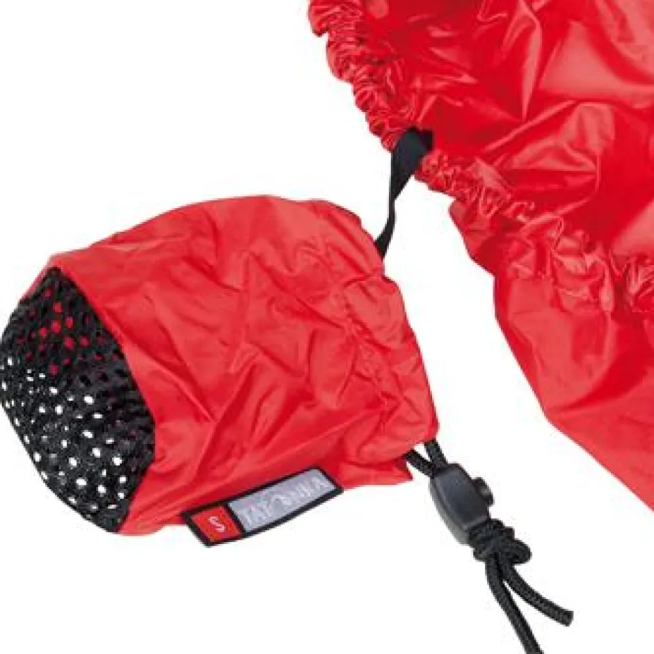 Rugzakken & Drinksystemen < Tatonka Rain Fap - Regenhoe - rood