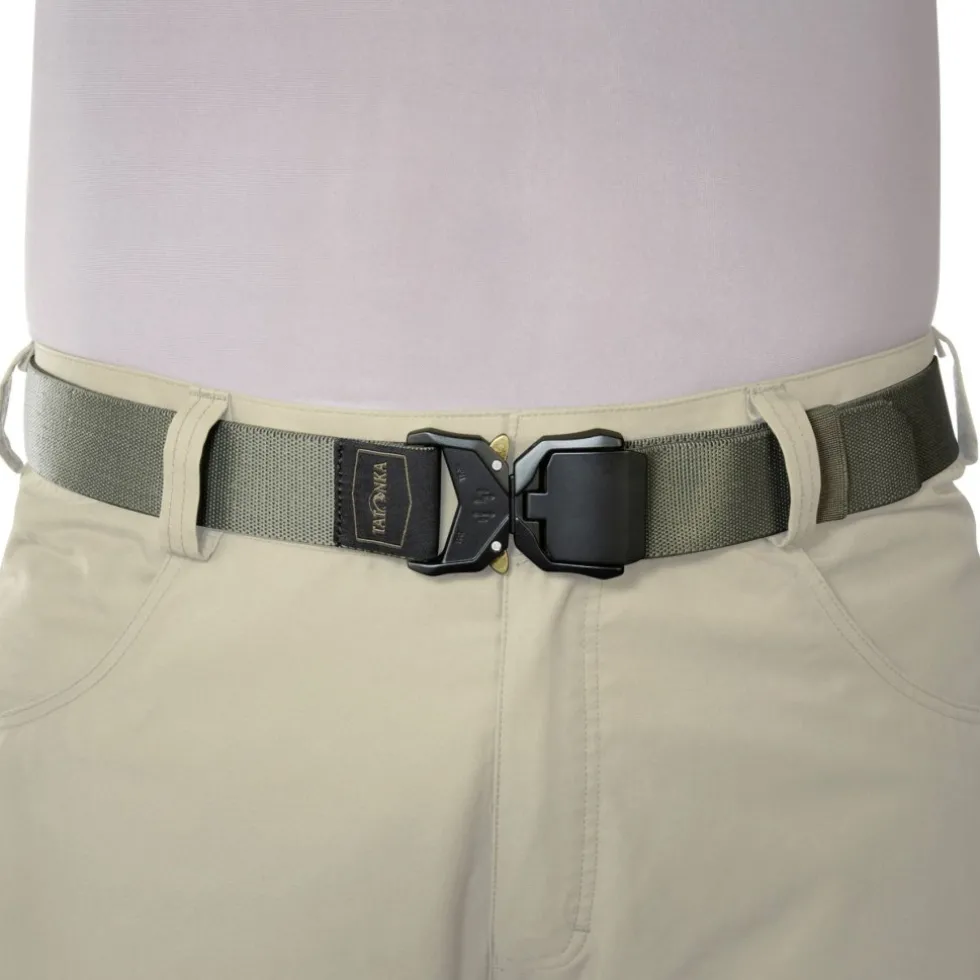 Tatonka Stretch Belt BC Riem 38 mm - stone grey olive