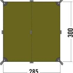 Tatonka Tarp 2 - light olive