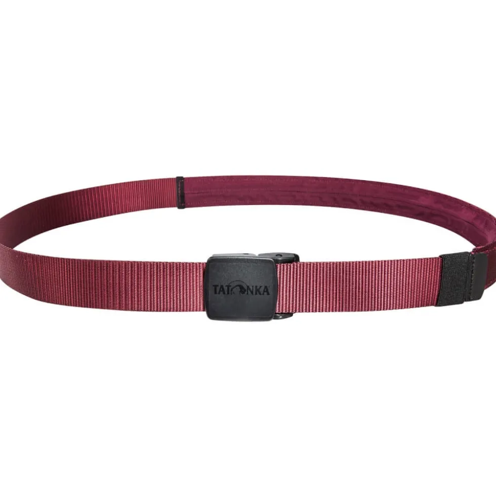 Tatonka Travel Waistbelt 30mm Geldriem - bordeaux red