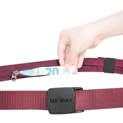 Tatonka Travel Waistbelt 30mm Geldriem - bordeaux red