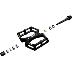Platformpedalen < Tatze CONTACT CNC Kids Platformpedalen - blauw