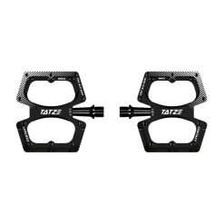 Tatze CONTACT CNC Small Platformpedalen - zwart