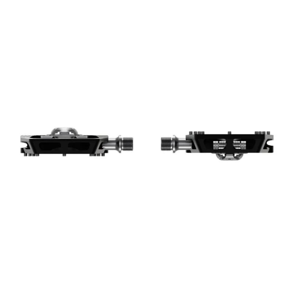 Klikpedalen|Combi Pedalen < Tatze CONTACT Combi Hybridpedalen - zwart