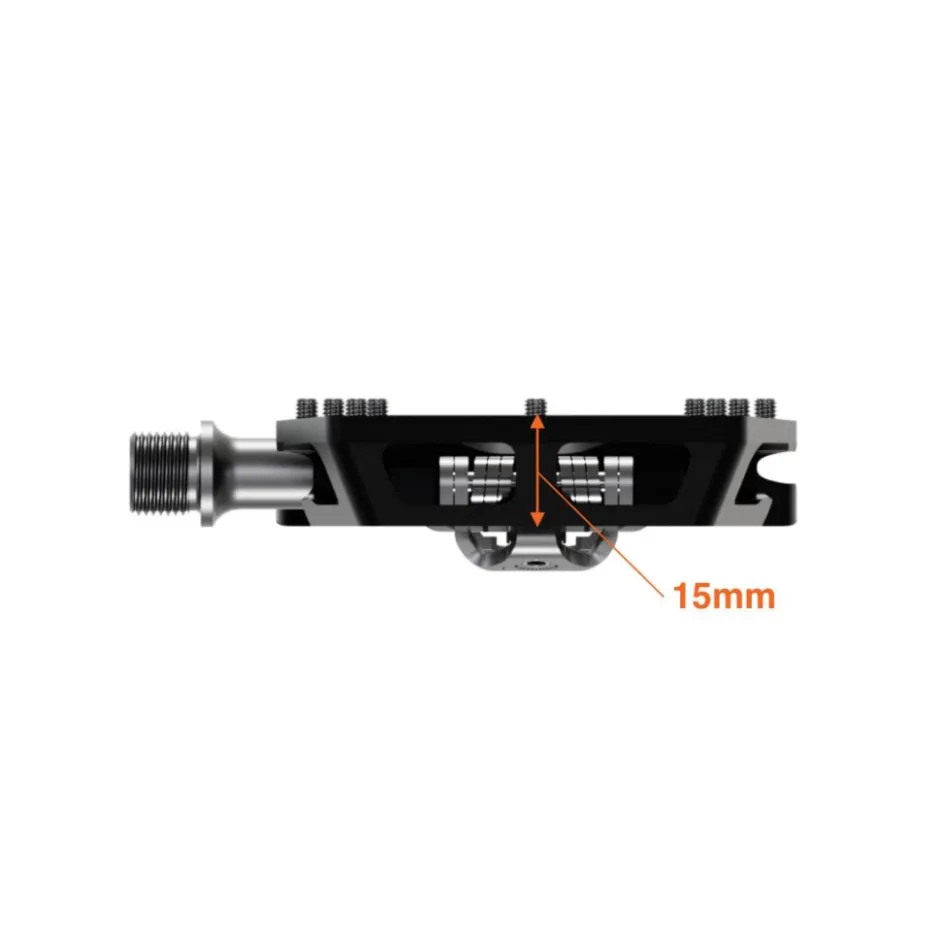 Klikpedalen|Combi Pedalen < Tatze CONTACT Combi Hybridpedalen - zwart