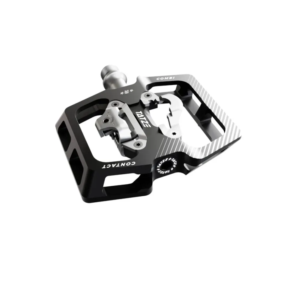 Klikpedalen|Combi Pedalen < Tatze CONTACT Combi Hybridpedalen - zwart