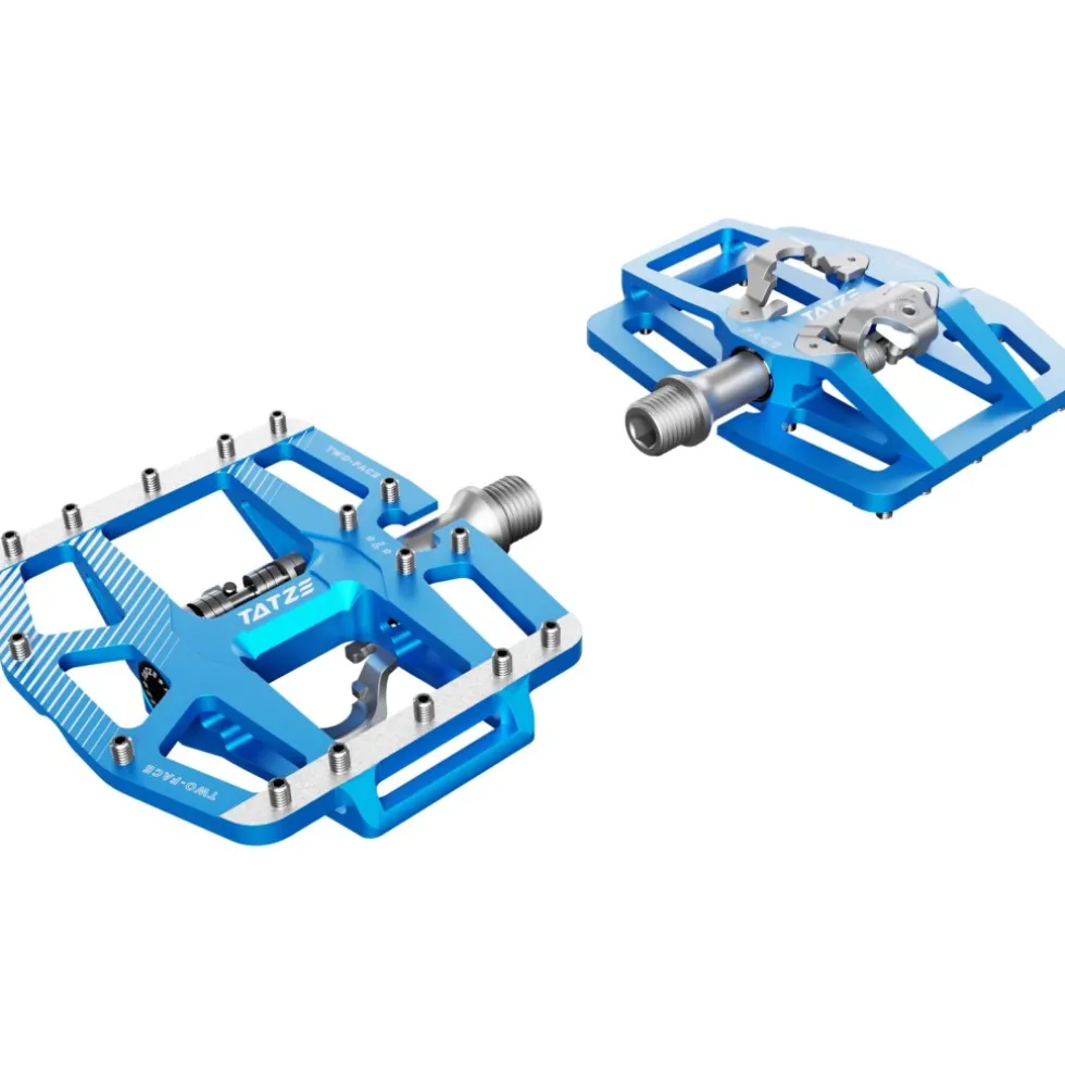 Tatze TWO-FACE² Combi-Pedalen - blauw