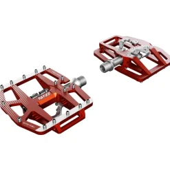 Klikpedalen|Combi Pedalen < Tatze TWO-FACE² Combi-Pedalen - rood