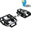 Klikpedalen|Combi Pedalen < Tatze TWO-FACE Hybridpedalen - zwart