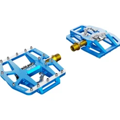 Tatze TWO-FACE² TI Combi-Pedalen - blauw
