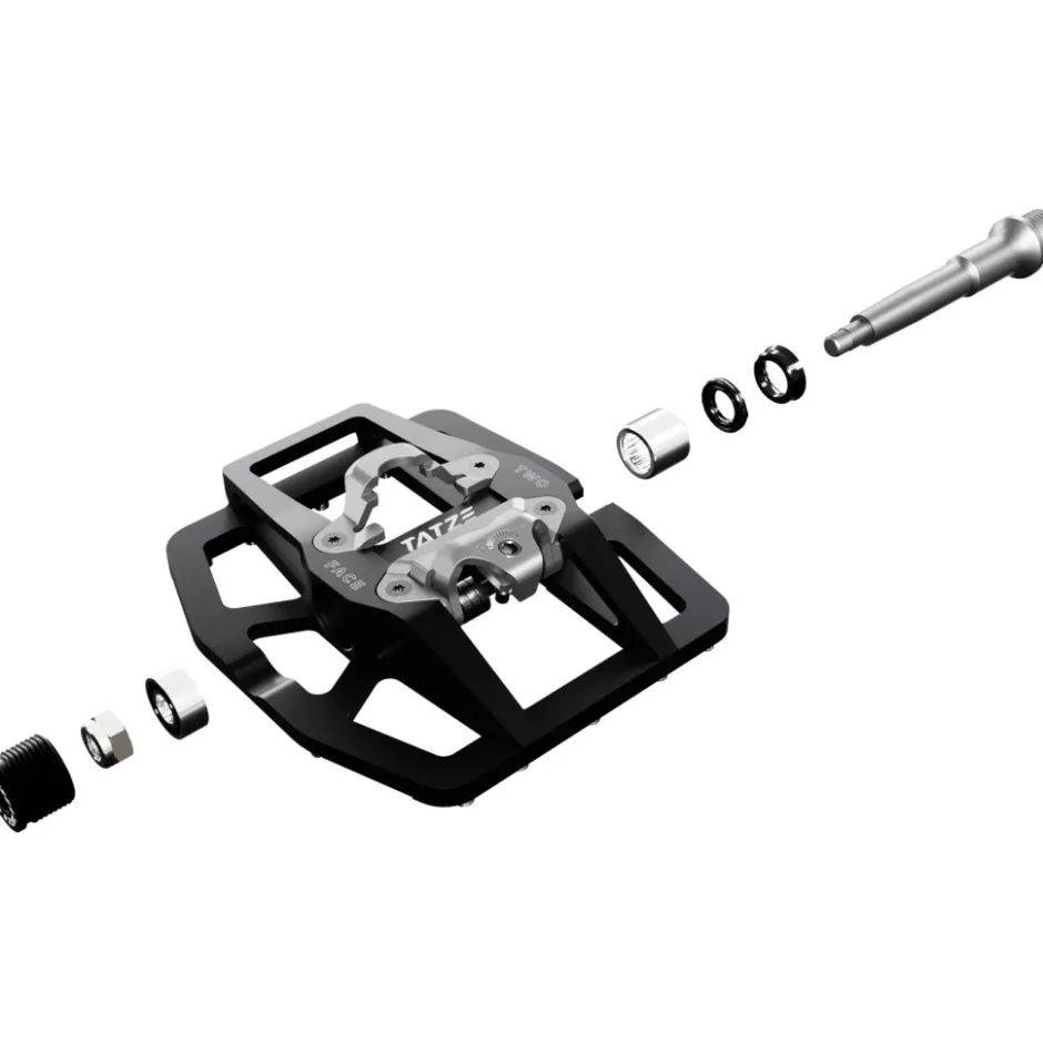 Combi Pedalen < Tatze TWO-FACE² TI Combi-Pedalen - rood