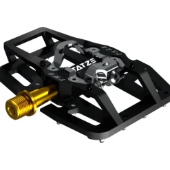 Tatze TWO-FACE TI Hybridpedalen - zwart