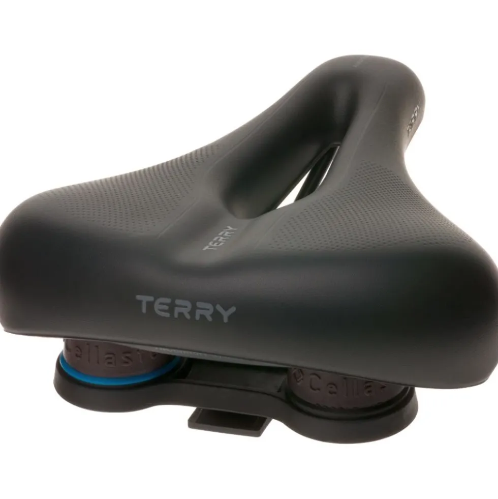 Terry Anatomica Flex Gel Men Saddle - black