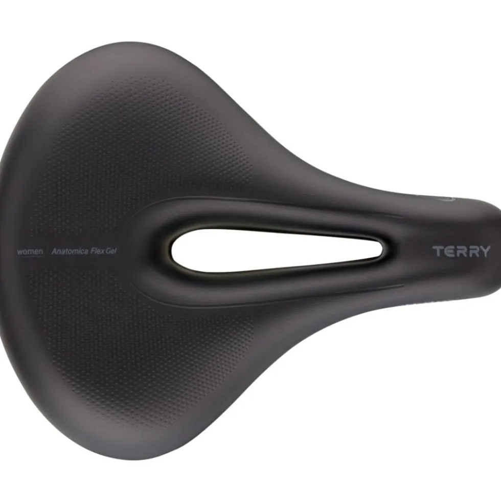 Terry Anatomica Flex Gel Women Saddle - black