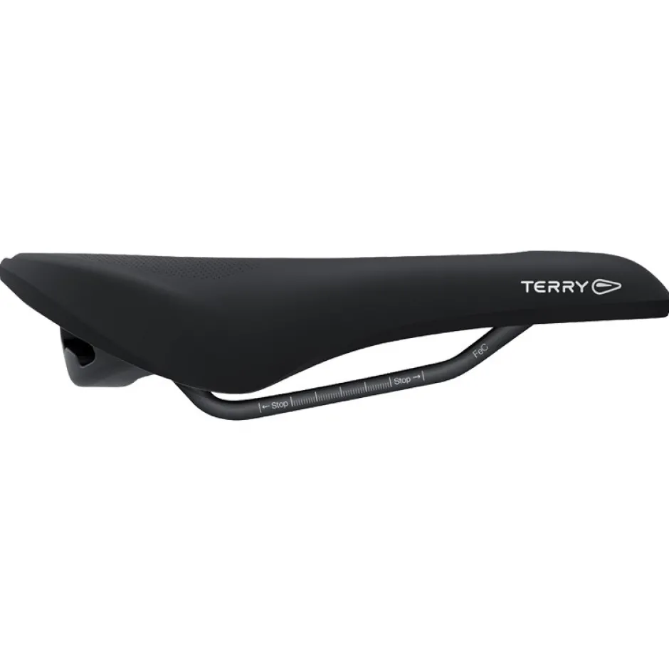 Zadels < Terry Figura Gel Max Women Fitness Saddle - black