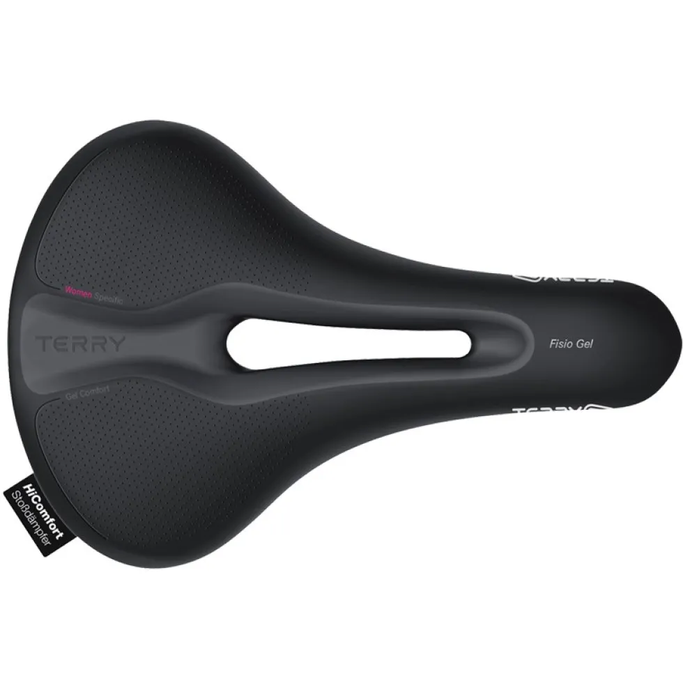 Terry Fisio Flex Gel Max Women Touring Saddle - black