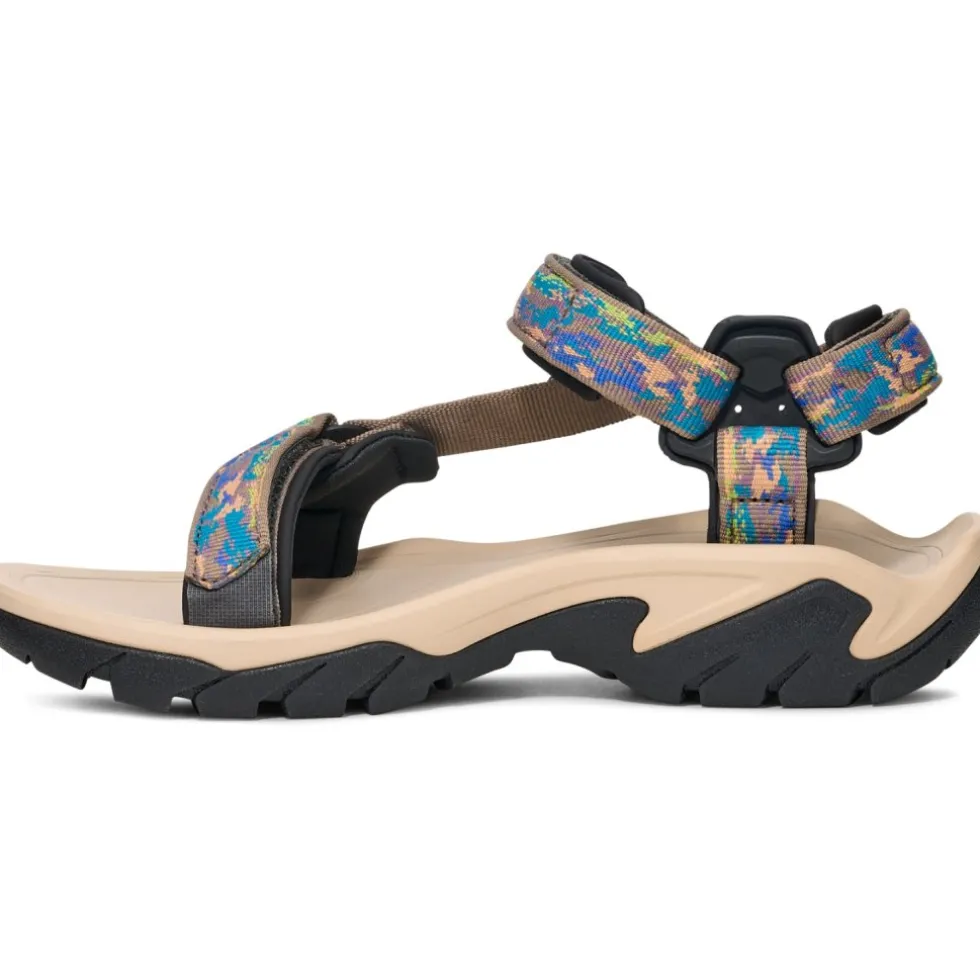 Teva Terra Fi 5 Universal Sandalen voor dames - tree cover neon spring