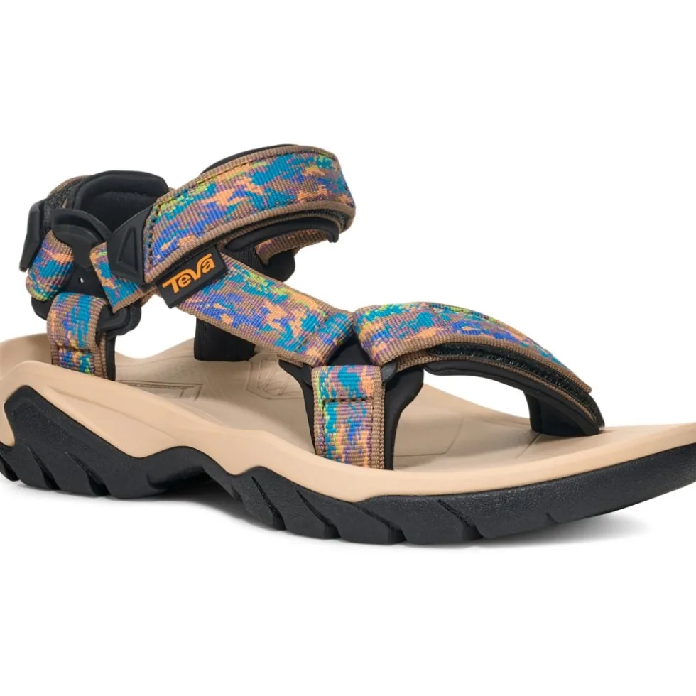 Teva Terra Fi 5 Universal Sandalen voor dames - tree cover neon spring