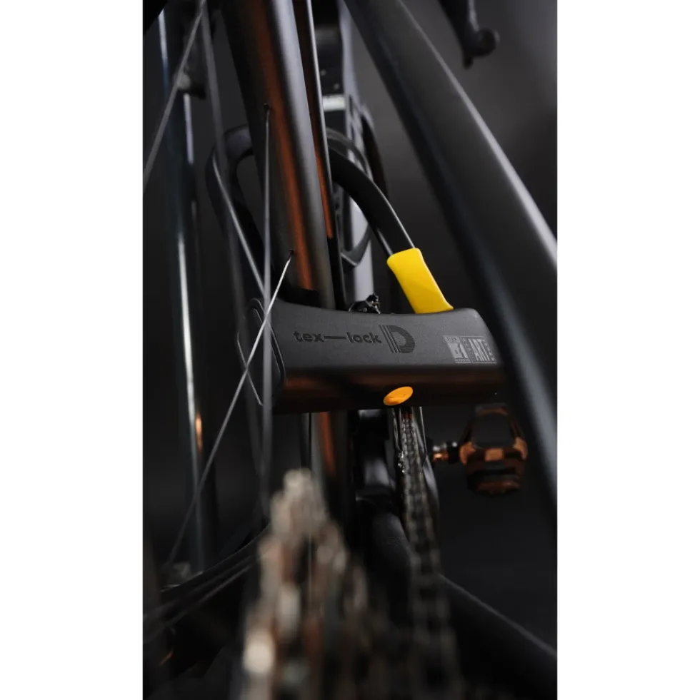 tex–lock D-Lock U-Slot 140x85mm - zwart