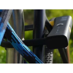 tex–lock eyelet incl. D-lock u-slot - 120cm - morpho blue