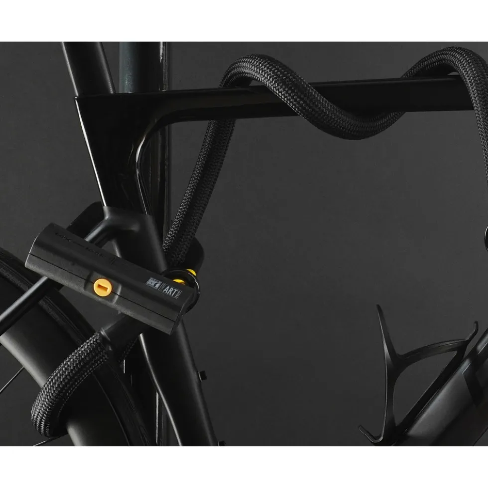 tex–lock eyelet incl. D-lock u-slot - 160cm - onyx black