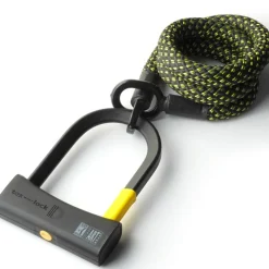 Beugelsloten < Texlock tex–lock eyelet incl. D-lock u-slot - 120cm - stardust
