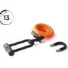 tex–lock eyelet incl. U/X-lock u-slot - 100cm - acid orange