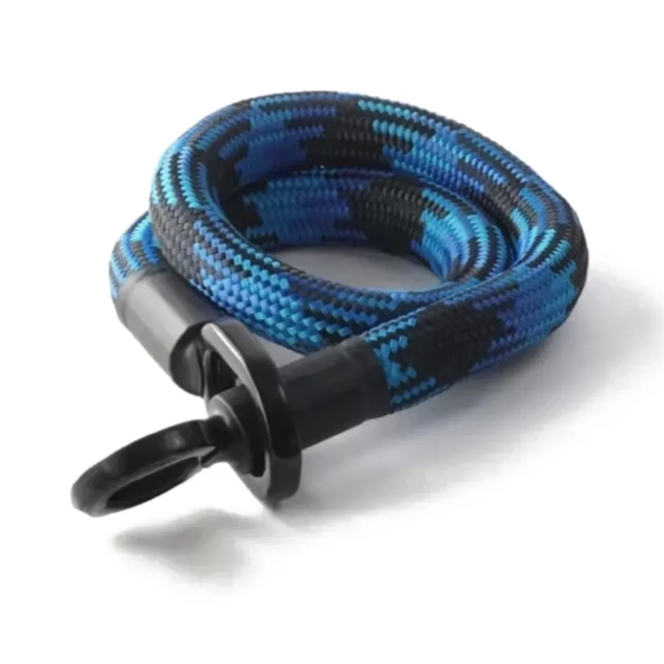 Beugelsloten < Texlock tex–lock eyelet incl. U/X-lock u-slot - 100cm - morpho blue