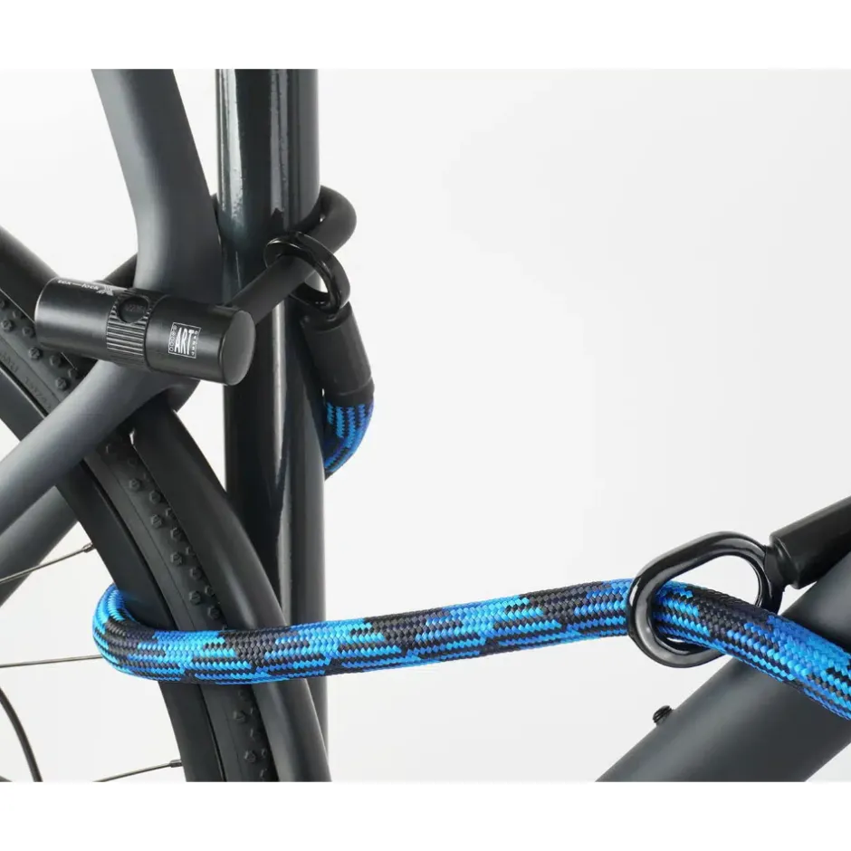Beugelsloten < Texlock tex–lock eyelet incl. U/X-lock u-slot - 120cm - morpho blue
