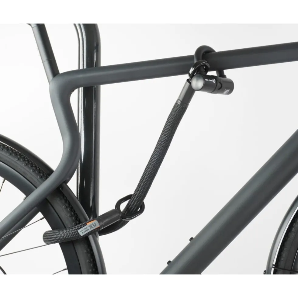 tex–lock eyelet incl. U/X-lock u-slot - 100cm - onyx black