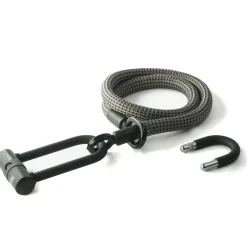 tex–lock eyelet incl. U/X-lock u-slot - 120cm - electric grey