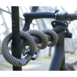 tex–lock eyelet incl. U/X-lock u-slot - 120cm - electric grey