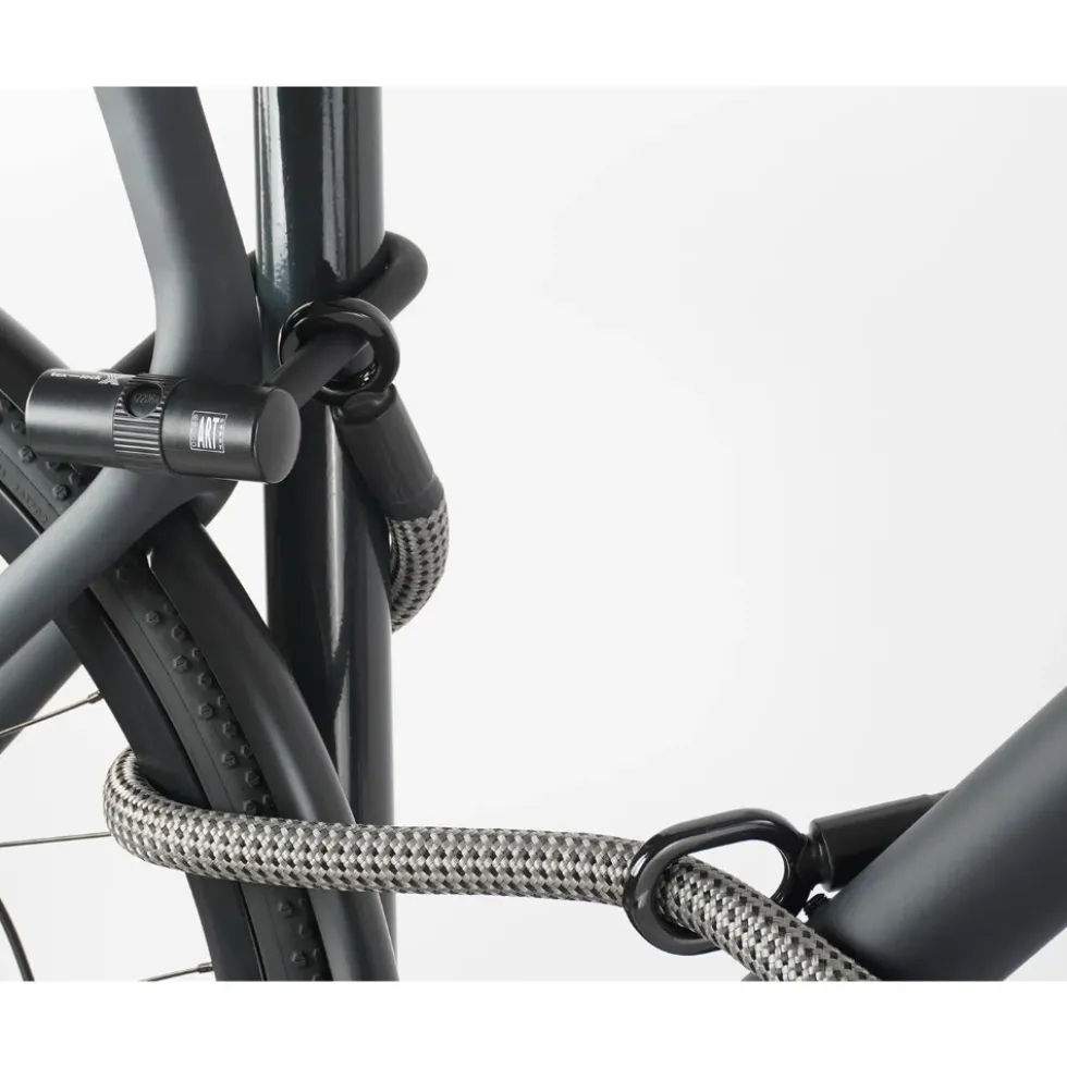tex–lock eyelet incl. U/X-lock u-slot - 120cm - electric grey