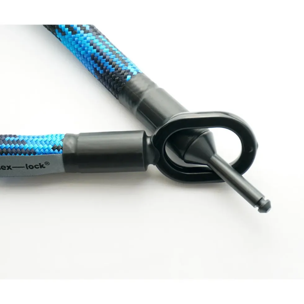 tex–lock mate Insteekkoord voor frameslot - 120cm - morpho blue