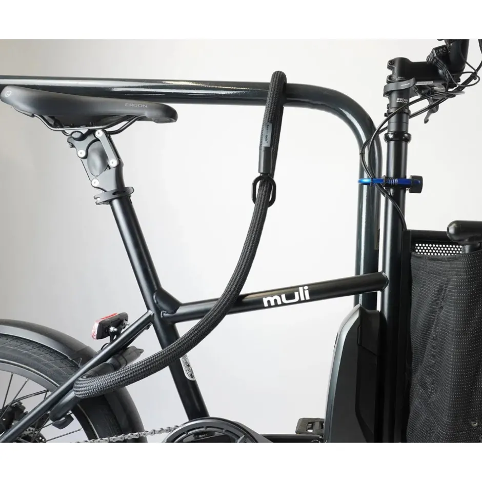 Sloten Accessoires < Texlock tex–lock mate Insteekkoord voor frameslot - 120cm - onyx black