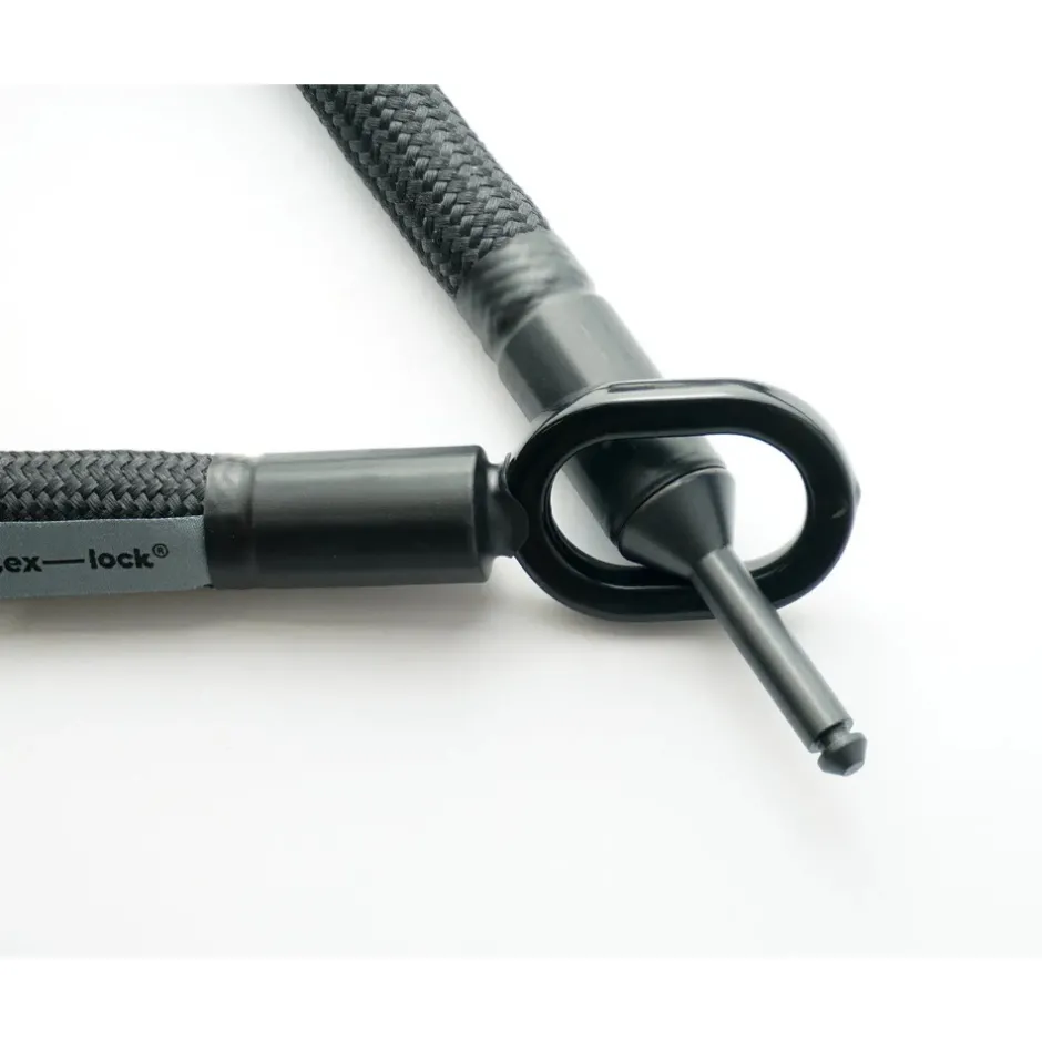 Sloten Accessoires < Texlock tex–lock mate Insteekkoord voor frameslot - 120cm - onyx black