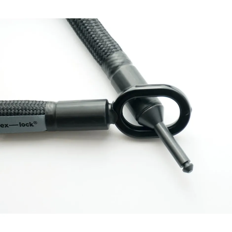 Sloten Accessoires < Texlock tex–lock mate Insteekkoord voor frameslot - 160cm - onyx black