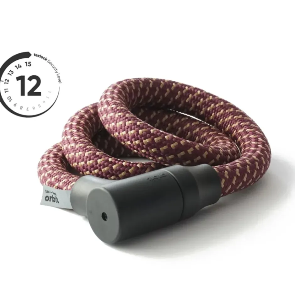 Kettingsloten < Texlock tex–lock orbit Touwslot - 120cm - chateau red