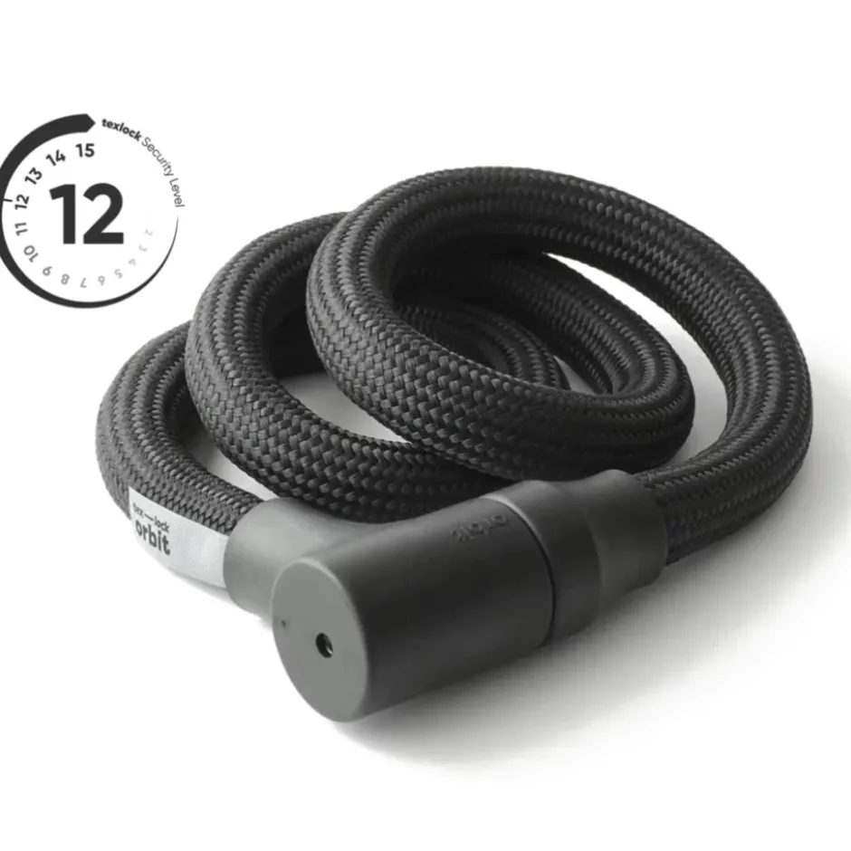 Kettingsloten < Texlock tex–lock orbit Touwslot - 120cm - onyx black
