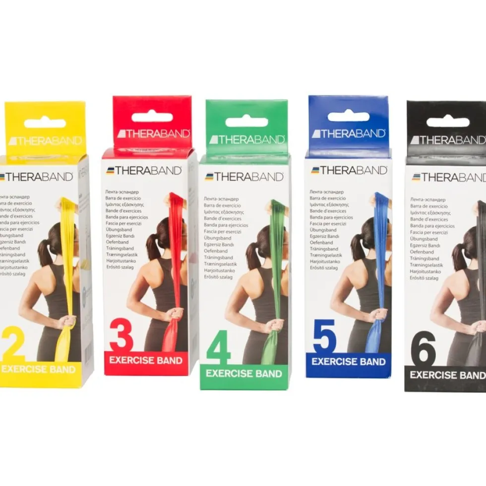 TheraBand Exercise Band Physioband 2,5m - blue - extra strong