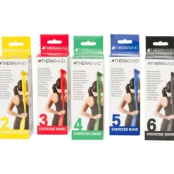 TheraBand Exercise Band Physioband 2,5m - yellow - light