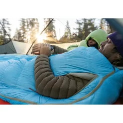 Therm-a-Rest Boost 650 20F/-6C Slaapzak - Long - Morning Blue