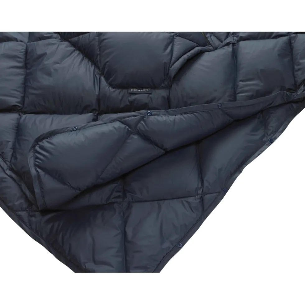 Therm-a-Rest Honcho Poncho Down - Deken - Outer Space Blue
