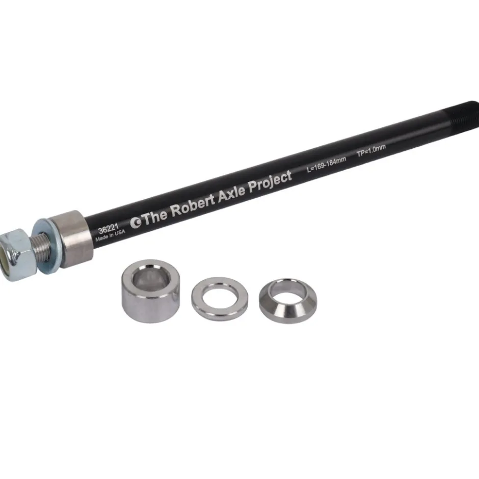 Snelspanners En Steekassen < The Robert Axle Project Steekas voor Fietskar - M12x1.0 - 175/183mm - KID226