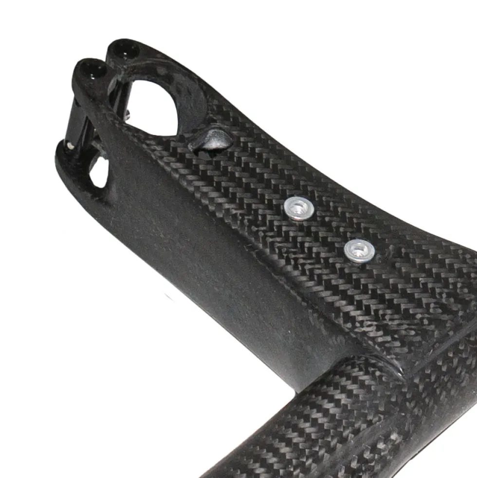 THM Frontale ICR Integrated Bar / Stem - Natural Carbon - 400 mm