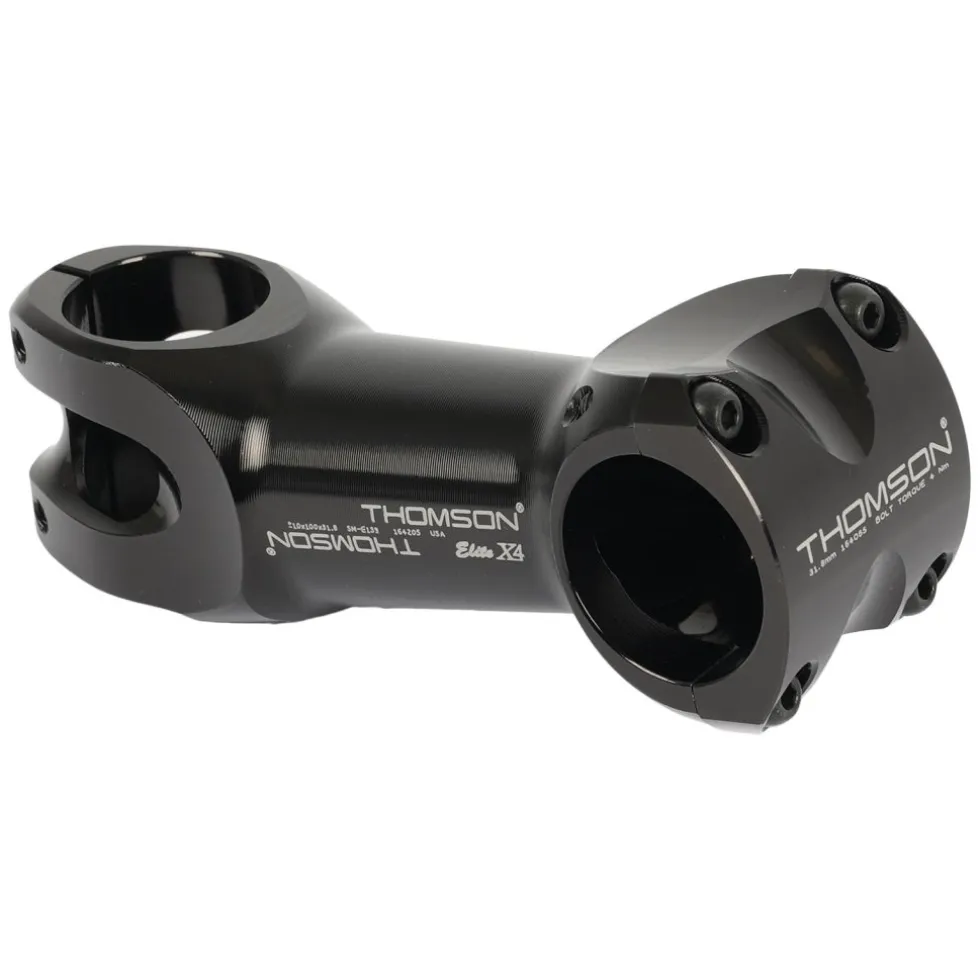Thomson Elite X4 - 31.8 mm - MTB-Stuurpen - 1 1/8" - 70-130mm - black