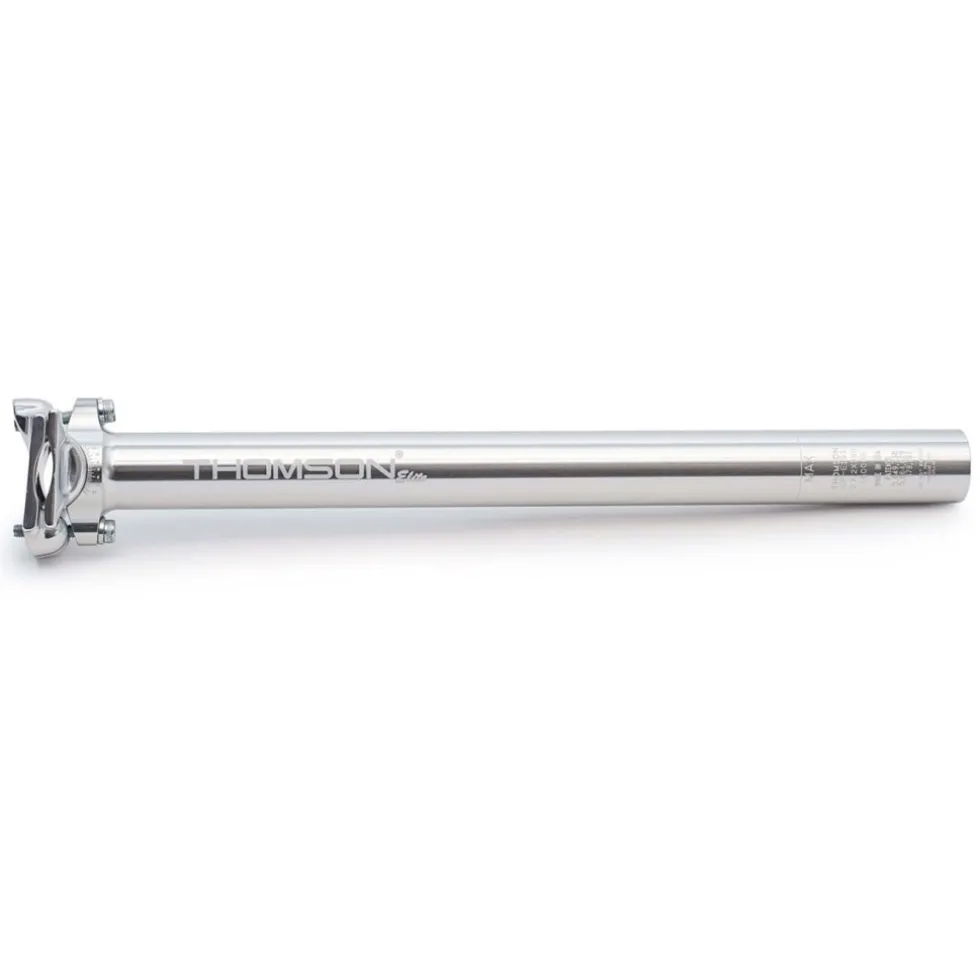 Thomson Elite Zadelpen - Straight - zilver