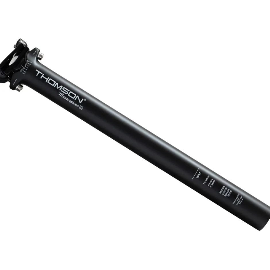 Vaste Zadelpennen < Thomson Masterpiece C - Carbon Zadelpen - zwart