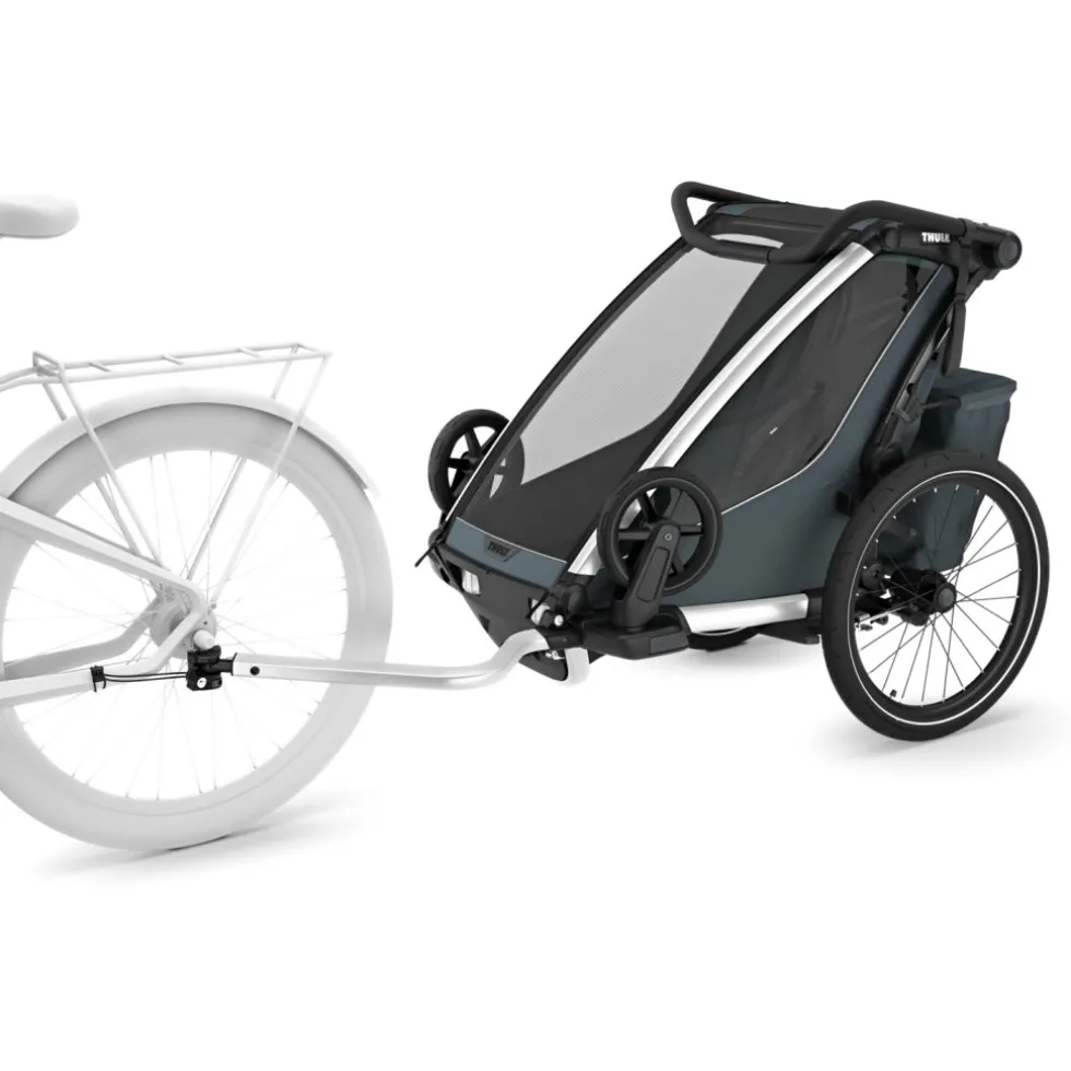Thule Chariot Cross 2 Single - Fietskar voor Kinderen - dark slate